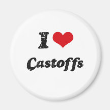 I love Castoffs Magnet