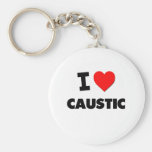 I love Caustic Key Chain
