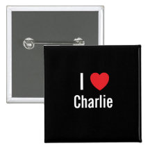 I love Charlie Pins