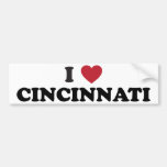 I love Cincinnati Ohio Bumper Stickers