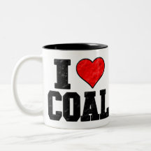 I Love Coal Mugs