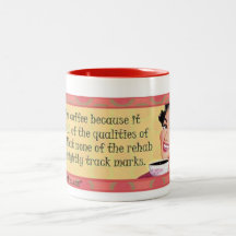 I Love Coffee Because.... Mugs