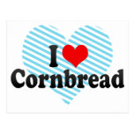 I Love Cornbread Post Card