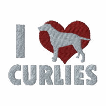 I Love Curlies Embroidered Shirt (Zipper Hoodie)