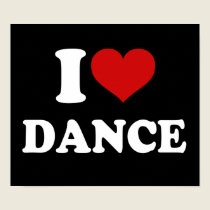 I Love Dance posters