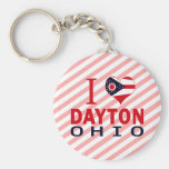 I love Dayton, Ohio Key Chains