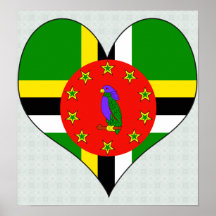I Love Dominica Poster