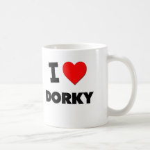 I Love Dorky Coffee Mug
