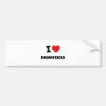I Love Drumsticks ( Food ) Bumper Stickers