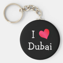 I Love Dubai Key Chain