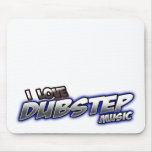 I Love DUBSTEP Music Mouse Pad