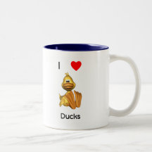 I love ducks mugs