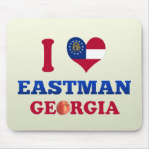 I Love Eastman, Georgia Mouse Pad