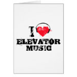 I love elevator music cards