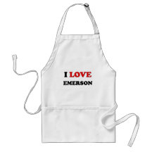 I Love Emerson Apron