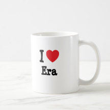I love Era heart T-Shirt Coffee Mug