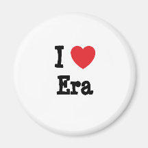 I love Era heart T-Shirt Magnet
