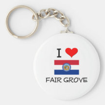 I Love Fair Grove Missouri Key Chains