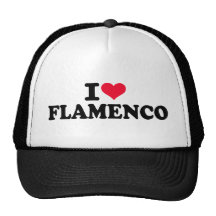 I love Flamenco Trucker Hat