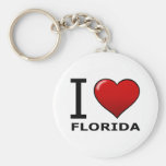 I LOVE FLORIDA KEY CHAIN