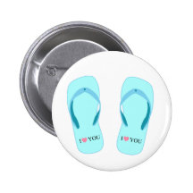 i love foot Button