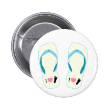 i love foot Button