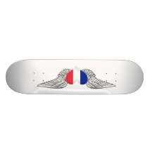 I Love France -wings Skateboards