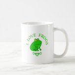 I Love Frogs Coffee Mug