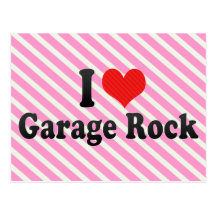 I Love Garage Rock Postcards