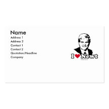 I Love Gingrich (2) Business Card Templates