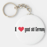 I love good old germany icon key chains