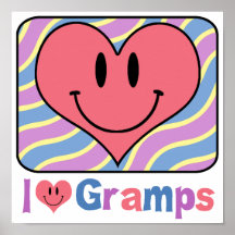 I Love Gramps Posters