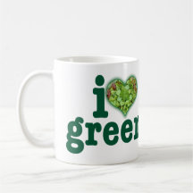 I love greens mugs