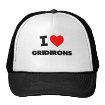 I Love Gridirons Hat