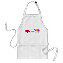 I Love Grilling Beef Apron
