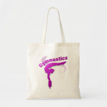 I Love Gymnastics #12 Canvas Bags