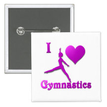 i love gymnastics #8 pins
