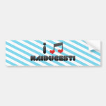 I Love Haiducesti Bumper Sticker