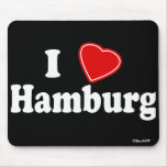 I Love Hamburg Mouse Mat