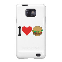 I Love Hamburgers * Galaxy SII Cases