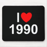 I Love (Heart) 1990 Mouse Pad