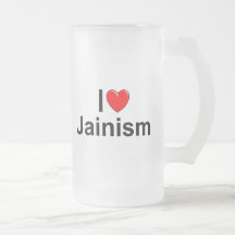 I Love (Heart) Jainism Mugs