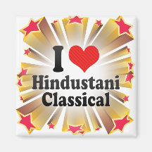 I Love Hindustani+Classical Magnets
