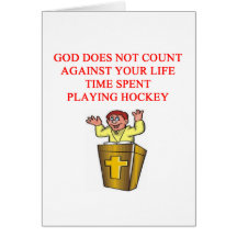 I love hockey card