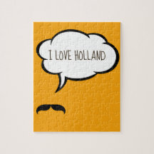I Love Holland Jigsaw Puzzle