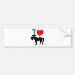 I love horse bumper stickers