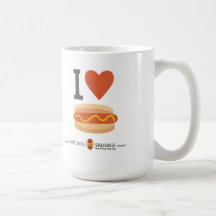 I love Hot Dogs Mug