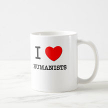 I Love Humanists Coffee Mugs