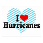I Love Hurricanes Postcard