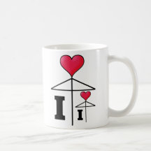 I love (I love ?) Umbrella Mug